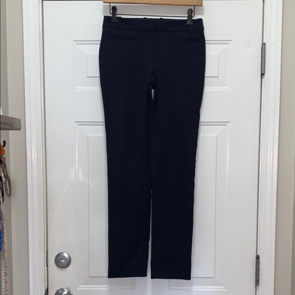 NWT J. Crew Navy Size 0 Stretch Pants